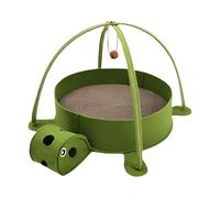 Cat Scratching Post | Indoor Cat Scratching Board Mental and Physical Exercise Toy in Turtle Shape Size for All Breeds Home Apartment