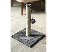Marco Paul Heavy Duty Cat Scratching Post - 40cm Sisal Rope Tower with Plush Base & Hanging Ball, Large Vertical Cat Tree for Scratch & Exercise - Ideal for All Large Size Cats from Kittens to Adults