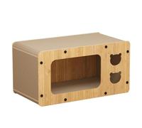 Cat Scratching Post Lounge - Modern Cat Scratching Tower, Resting Area for Cats, High-Strength Cat Scratching Box Cardboard House, Wear-resistant Cat Scratching Box Cardboard House for Cats in the