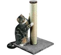 Cat Scratching Post Modern cat furniture Cat scratch tower Stable and Strong Vertical Pole and Soft Plush Base, Silver
