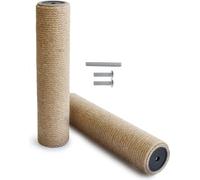 Cat Scratching Post Replacement,Cat Tree Scratch Post Refill Pole Parts,Hemp Rope Scratcher Posts for Indoor Kittens and Large Cats with Screws 11.8" Tall(Refill Pack, 30cm)