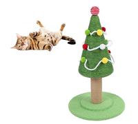 Cat Scratching Post, Sisal Cat Scratching Post, Xmas Tree Cat Scratcher, Kitten Scratcher Sisal Scratch Posts Trees, Interactive Cat Toys for Indoor Cats (Large: 40 X 65cm / 15.7
