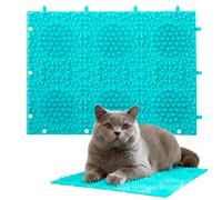 Cat Scratching Post - Toy Mat for Relieving Itching on the Skin | Anti-Scratch Mat for Massage Cats 9.7 x 7.1 Inches | For Sharpening Claws, Enriching the Floor,
