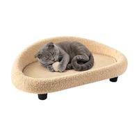 Cat Scratching Post with Relaxing Area, Sisal Lounge Sofa Large Size | Cat Scratcher Board | Suitable for Home Use Living Room Apartment Dorm Patio Balcony Ports