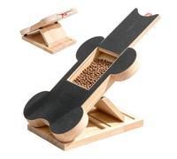 Cat Scratching Slow Feeder for Dogs Foldable Adjustable | Dog Snack Scratching Board for Boredom Keeps Engaged Indoor Furniture Protection Living Room Bedroom