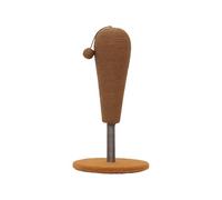 Cat Scratching Tower for Kittens - Interactive Cat Post with Hanging Ball, Enriching Activity Toy Protection, Stable Design, Indoor Home, Living Room, Bedroom, Play Behavior Training, Small