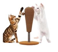 Cat Scratching Tower - Interactive Post with Hanging Ball, Kitten Climbing Scratcher | Behavioral Development Toy Pet Furniture Exercise Post