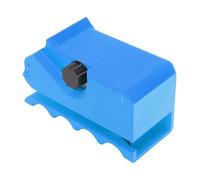 Cat Scrather Cardboard Cutter, Creativity Cat 3D Form with High Portable High Efficiency Labor Save Scratcher Cardboard Strip Tool for Diy (Blue)