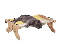 Cat seat for windowsill, cat seat for indoor cats, reclining lounger for cats, adjustable cat window sill, cat bed nesting seat with padded duvet for windowsill, night tis