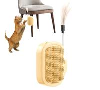 Cat Self Groome - Wall Corner Scratcher | Grooming Massage Brush, Perfect Scratching Massager Tool For Kitten/Puppy With Long And Short | Scra Grooming Brushing Tool