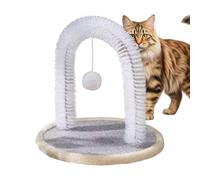 Cat Self Groomer Brush, Pet Arch Self Groomer for Cat, Wear-resistant Pet Accessory, Kitten Scratch Toy for Medium Large Kitten