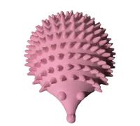 Cat Self Groomer Wall Mounted Face Massager and Scratcher for Indoor Felines, Durable Cactus Shape Cleaning Brush for Hair Removal Pink