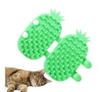 Cat Self Scratcher, Self-Care Cat Scratcher, Self-Caring Massage Combs in Pineapple Design, Scratch Massager, Self-Caring Massage Combs, Soft Face Scratch Brush, Wall Corner Carer