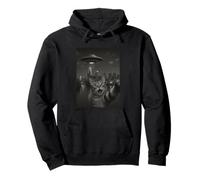 Cat Selfie With Alien UFO Shirt Philadelphia UFO Invasion Pullover Hoodie
