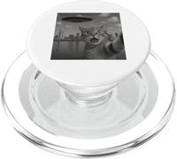 Cat Selfie With Alien UFO Shirt San Diego Cat UFO Invasion PopSockets PopGrip for MagSafe