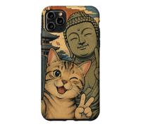 Cat selfie with Buddha, Ichi-Go Ichi-E Once in Lifetime Case for iPhone 11 Pro Max