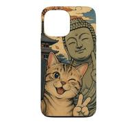 Cat selfie with Buddha, Ichi-Go Ichi-E Once in Lifetime Case for iPhone 13 Pro Max
