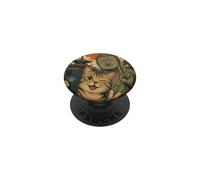 Cat selfie with Buddha, Ichi-Go Ichi-E Once in Lifetime PopSockets Adhesive PopGrip