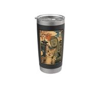 Cat Selfie with Buddha, Ichi-Go Ichi-E Once in Lifetime Stainless Steel Insulated Tumbler