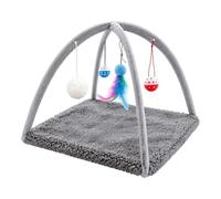 Cat Sensory Play Mat, Feline Boredom Buster, Indoor Pet Stimulation | Cat Entertainment Center Mat Toy, 40*50 Cm, For Livingroom Bedroom House Condo Office Playroom Sunroom Balcony Patio