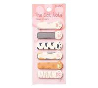 Cat Shape Sticky Notes - 180 Sheets Cartoon Paper Marker Pens - Funny Sticky Notes - for Women Student Boys Girls Teacher School