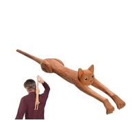 Cat Shaped Back Scratcher, Funny Handheld Basswood Back Scratcher Creative New Cat Back Scratcher A Tool That Does Not Require Seeking Help From Others Instant Relief From Itching Body Relaxation