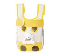 Cat-Shaped Backpack Strap, Cat Front Carrier Chest, Cute Bear Pet Carrier | With Bottom Tail Opening Front Dog Carrier, 52x32x11.5cm, For Travel Outdoor Park Walking Shopping Small Medium Breed Puppy