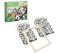 Cat Shaped Puzzle | Colored Cat Shaped Wooden Jigsaw Puzzle for Adults | Framed by Adorable Cats Outline Puzzles | Animal Cats Wooden Puzzles Pieces Decor for C-at Lovers