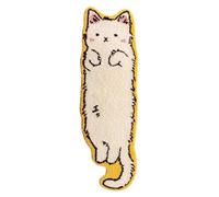 Cat Shaped Rug - Unique Non-Slip Rug | Soft Bedside Mat, Cartoon Style Mat, Cat Door Mat, Shower Floor Mat, Living Room Decoration for Bedroom, Lanceme