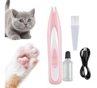 Cat Shaver, Dog Hair Trimmer | Low Noise Silent Silent Cords Terrimmer | Fast Comfortable Portable Cat Grooming Supplies for Salon Profession