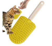 Cat Shedding Comb,Cat Hair Comb | Non-Slip Ergonomic Deshedding Tool Gentle Ice Cream Shape Brush Supplies for Homes Clinics Travel Puppies