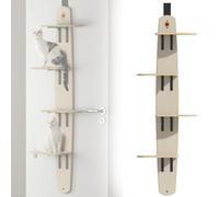 Cat Shelf, Multi-Level Climber for Indoor Cats, Space-Saving Pet Furniture for Vertical Play and Relaxation