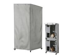 Cat Shelter Cover for Outdoors,Large Waterproof - Outside Pet Cat Shelter Protective Cover - for Backyard Garden Balcony Park Residential Area Garage Barn Street Corner