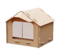 Cat Shelter for Outdoor Feeding Waterproof Weatherproof Enclosure with