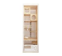 Cat Shelter Full View Cat Villa Luxury Indoor Cat House Large Cat Cage Transform Your Pet’s Living Space