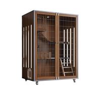 Cat Shelter Large Indoor Cat House Panoramic Cat Villa Elegant Cat Cage Redefine Cat Comfort