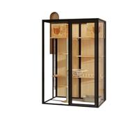 Cat Shelter Large Indoor Cat House Panoramic Cat Villa Elegant Cat Cage Redefine Cat Comfort