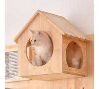 cat shelves, Wall-Mounted Cat Climbing Frame, Shelf, Perforated Board Wall Shelves, Free DIY Combination, Does Not Occupy Space(S5)