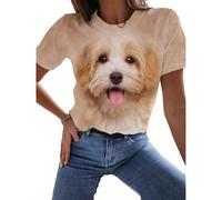 Cat Short-Sleeved Shirt ma-4380, Pattern 7, S