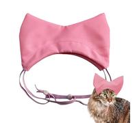 Cat Shower Cap - Adjustable Bathing Cap Dog Ear Cover | Pet Shower Caps, Oxford Cloth Ear Protection Waterproof Head Wrap, Pet Supplies for Kitten Puppy Small Animals