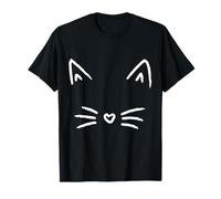 Cat Silhouette Cute Cat Lover Retro Pet Animal Cat Owner T-Shirt