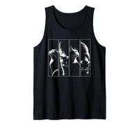 Cat Silhouette Graphic Kitty Lover Tank Top