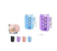Cat Silicone Spray Bottle Cover With Charms - Multi-Hole DIY Keychain Case For 30ml & 60ml Bottles, Cute & Portable Holder(Set c(2pcs),60ml)