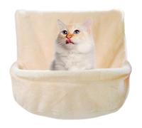Cat Sill Perch - Robust Cat Bed with Strong Suction Cups, Safe and Breathable Window Seat for Kittens, Ferrets, Puppies and Small Pets, Space Saving Cat Wall Shelves