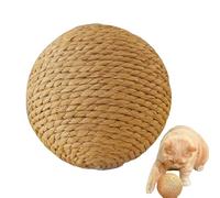 Cat Sisal Ball, Interactive Large Natural Ball, Interactive Cat Toy, Large Pet Rolling Pet Toy for Pets, Kitten, Rabbit, Help To Keep Fresh