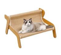 Cat Sisal Chair - 2-in-1 Cat Scratching Post & Resting Seat, Durable Sisal Material | Sturdy Structure, Large Size | Ideal for Indoor Living Room, Outdoor Patio, Balcony | Protects Furniture