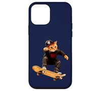 Cat Skateboard/Skater Cat Case for iPhone 12 mini