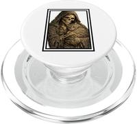 Cat Skeleton Arm Sad PopSockets PopGrip for MagSafe