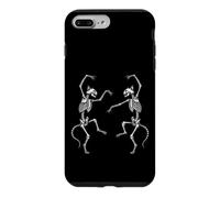 Cat Skeletons Dancing Funny Skull Bones Gothic Goth Dance Case for iPhone 7 Plus/8 Plus