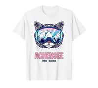 Cat Ski Goggles Mountain Panorama Achensee T-Shirt